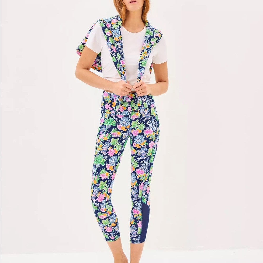 lilly pulitzer disney leggings small NWT